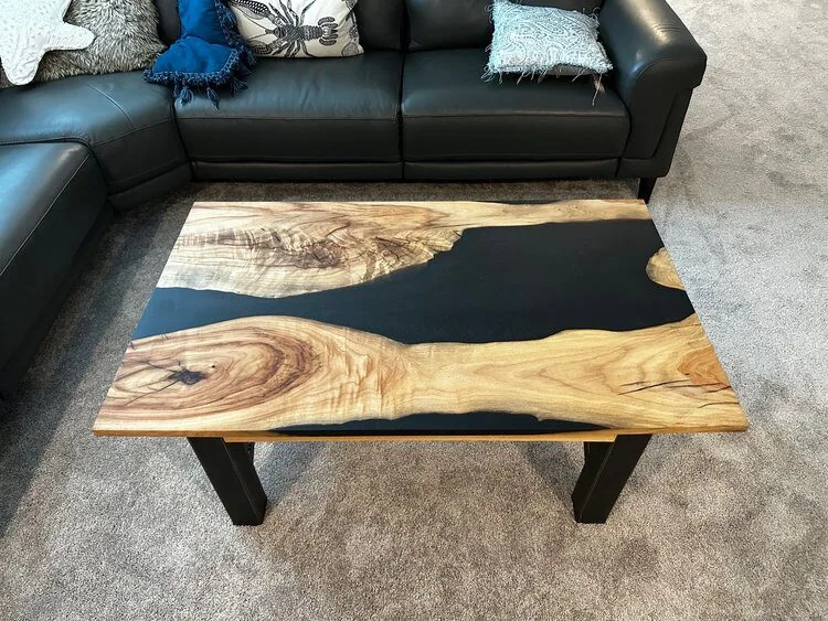 Mangrove Designs - Live Edge Epoxy Table