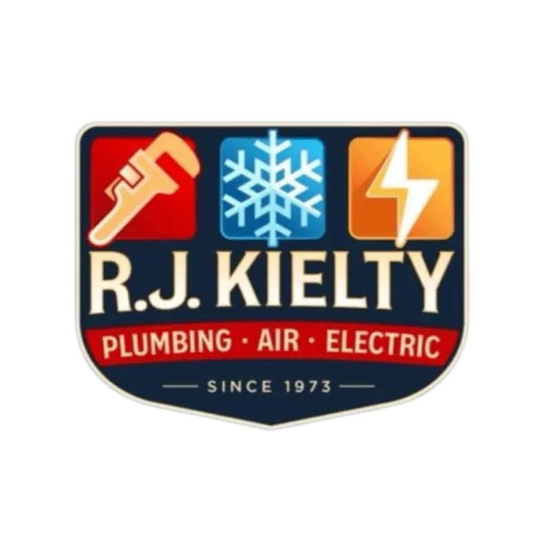 R.J. Kielty Plumbing, Heating & Air logo