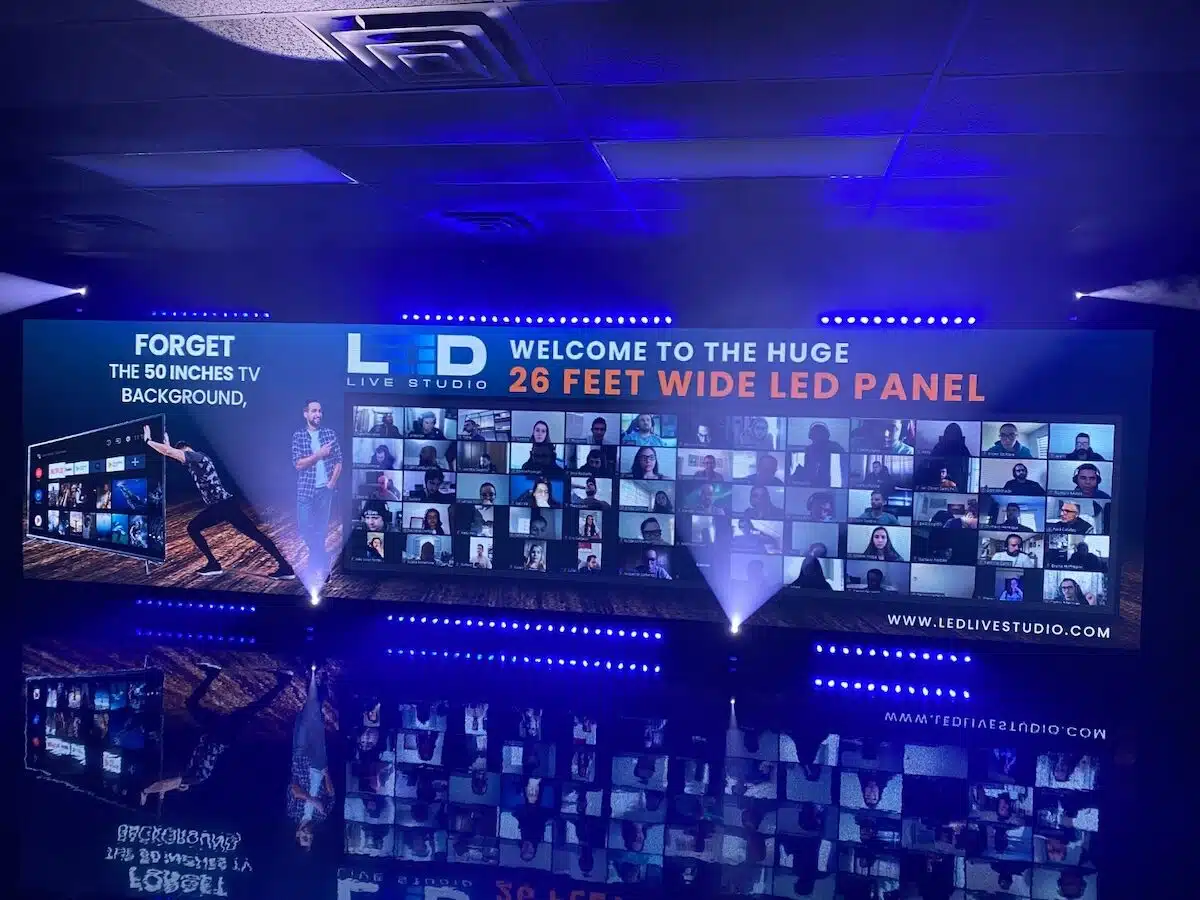 LED Live Studio lights