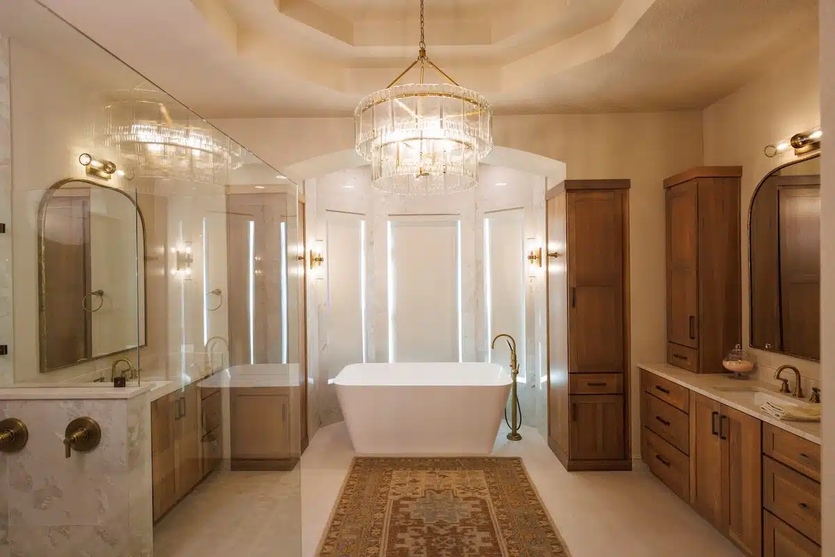 Yeager Flooring new bathroom floors