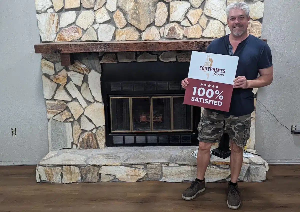 Footprints Floors Suncoast happy customer