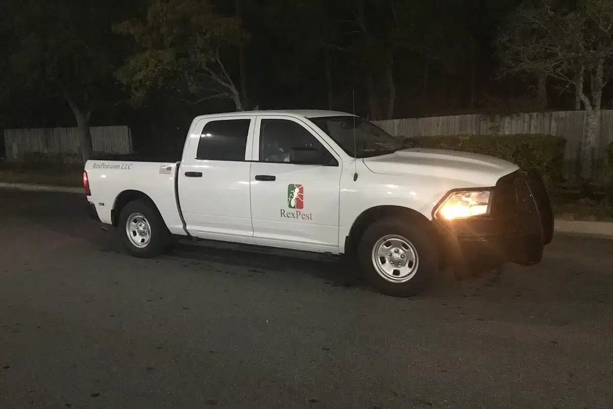 RexPest work truck