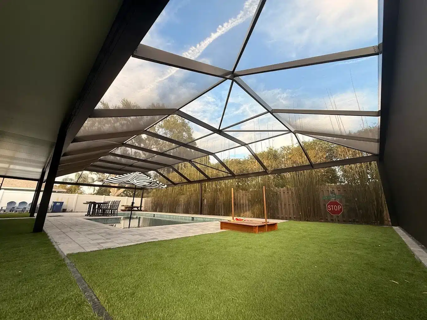 Exterior Comforts and Design Screen job in Hudson